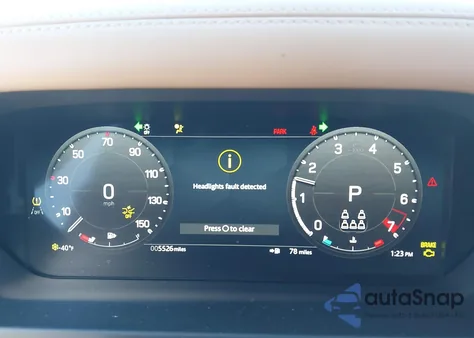 2025 Land Rover Defender 130 P400 X-Dynamic Se z USA, uszkodzony, nr VIN SALE2FEU4S2410234